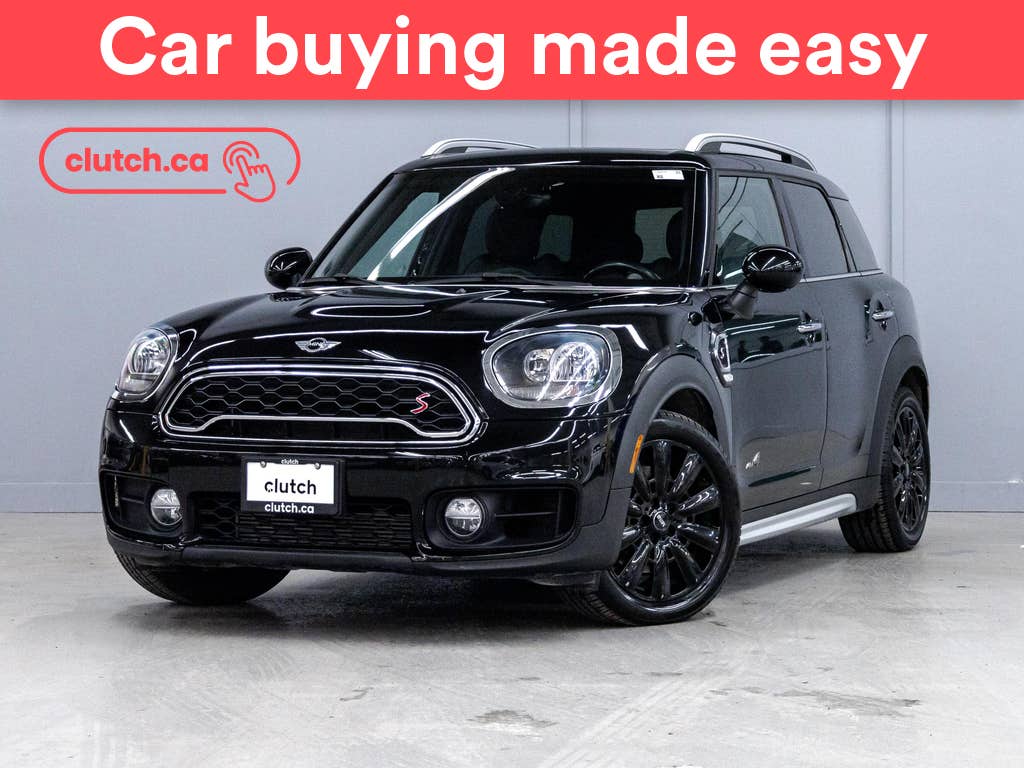 Black 2017 MINI Countryman SUV / Crossover All-Wheel Drive Automatic