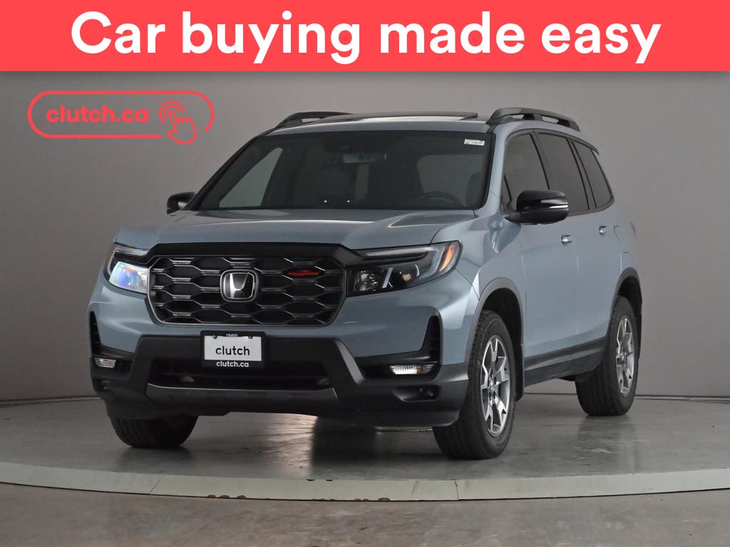 Gray 2022 Honda Passport SUV / Crossover All-Wheel Drive Automatic