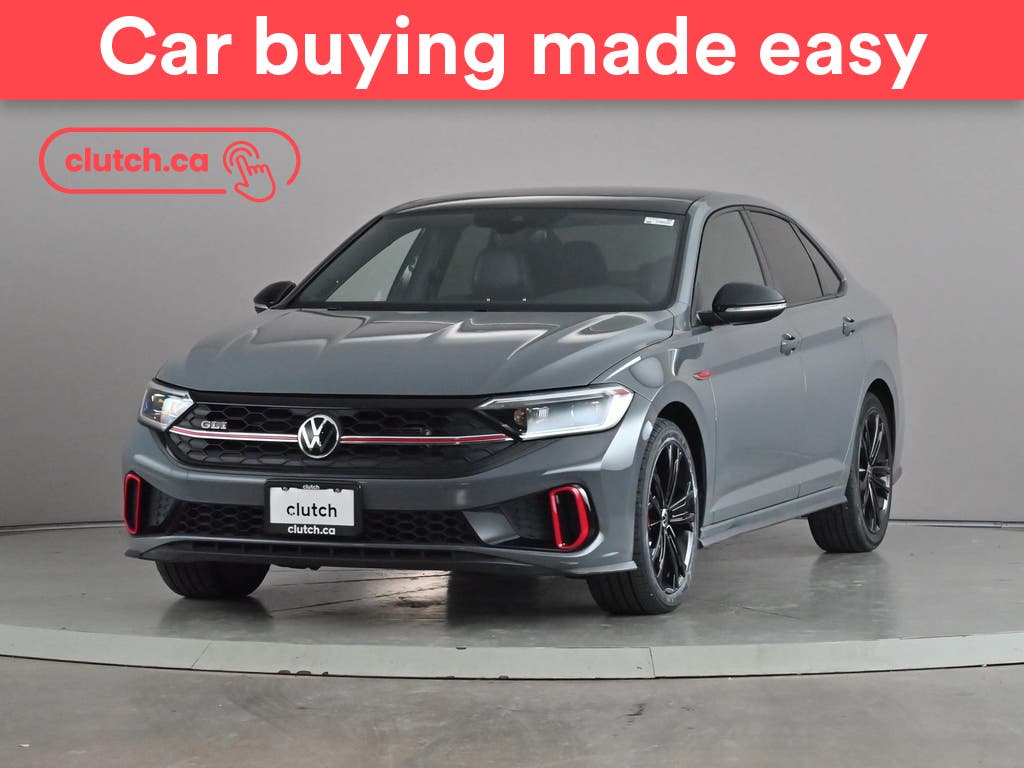 Gray 2022 Volkswagen Jetta GLI Sedan Front-Wheel Drive Automatic