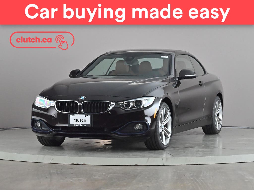 Brown 2017 BMW 4 Series Convertible All-Wheel Drive Automatic