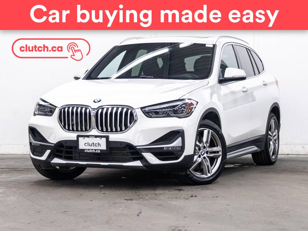 White 2020 BMW X1 SUV / Crossover All-Wheel Drive Automatic