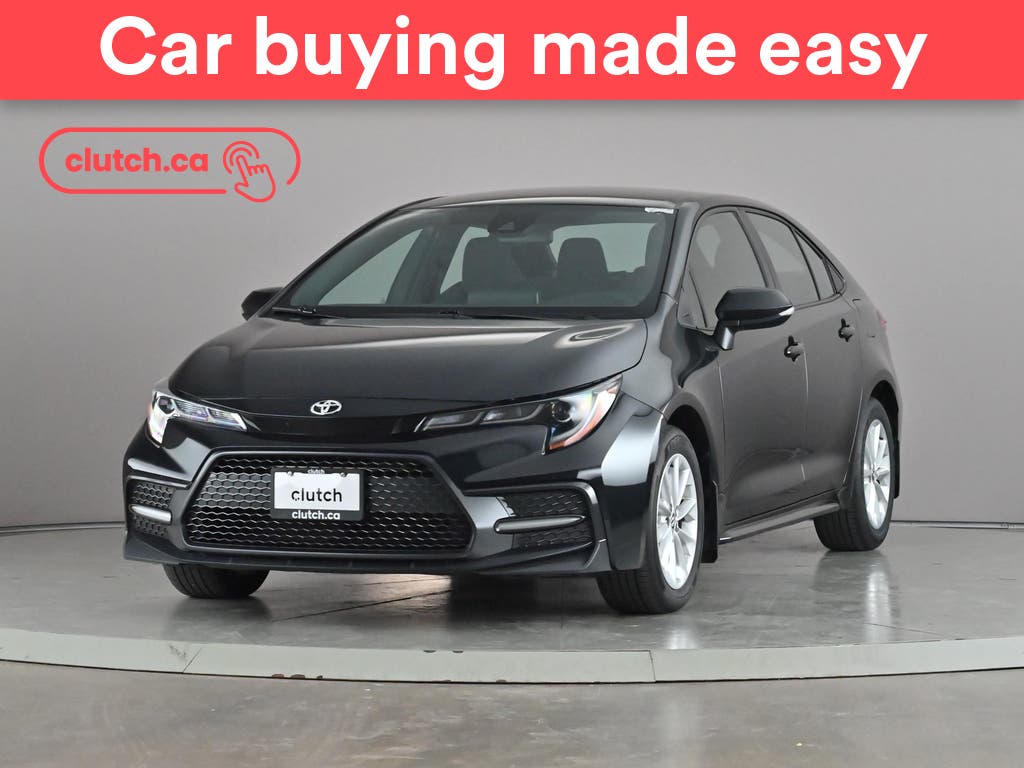 Black 2022 Toyota Corolla Sedan Front-Wheel Drive Automatic