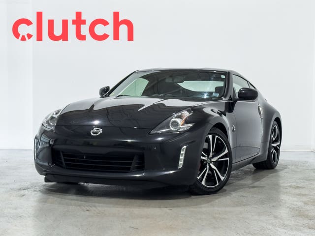 Black 2018 Nissan 370Z Coupe Rear-Wheel Drive Manual