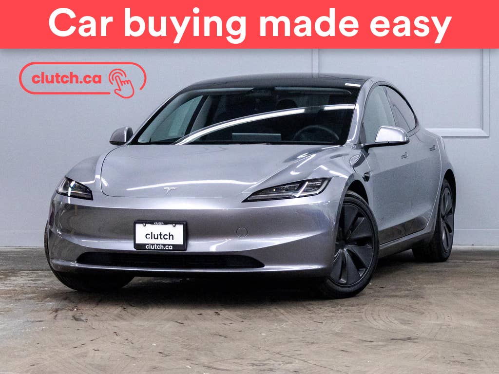 Silver 2024 Tesla Model 3 Sedan All-Wheel Drive Automatic