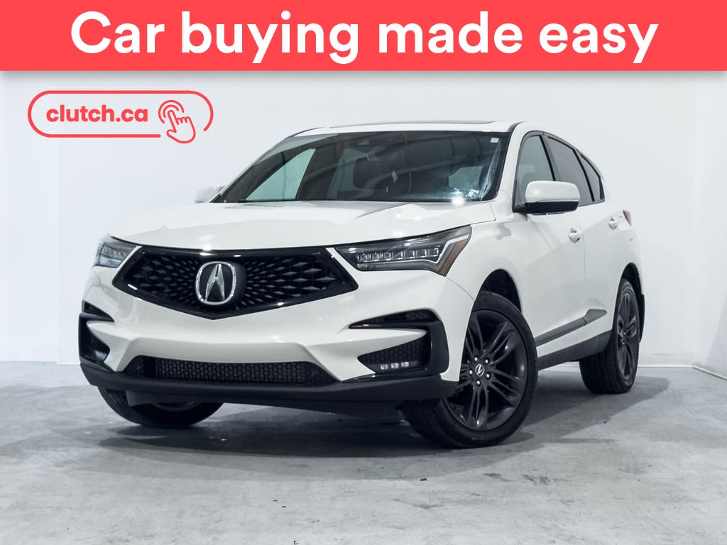 White 2020 Acura RDX SUV / Crossover All-Wheel Drive Automatic
