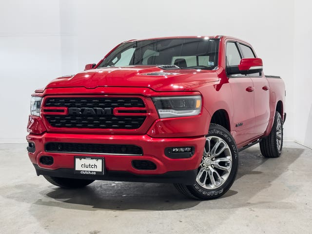 Red 2022 Ram 1500