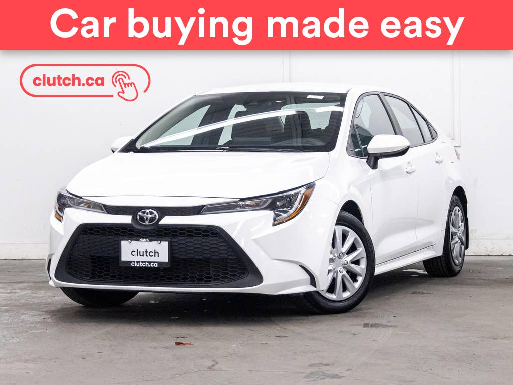 White 2022 Toyota Corolla Sedan Front-Wheel Drive Automatic