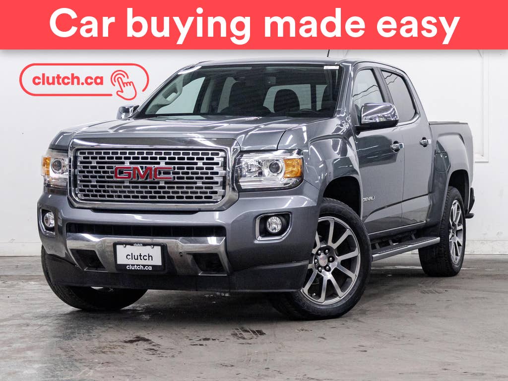 Gray 2019 GMC Canyon Pickup Truck Four-Wheel Drive Automatic