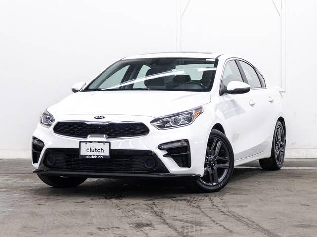 White 2021 Kia Forte