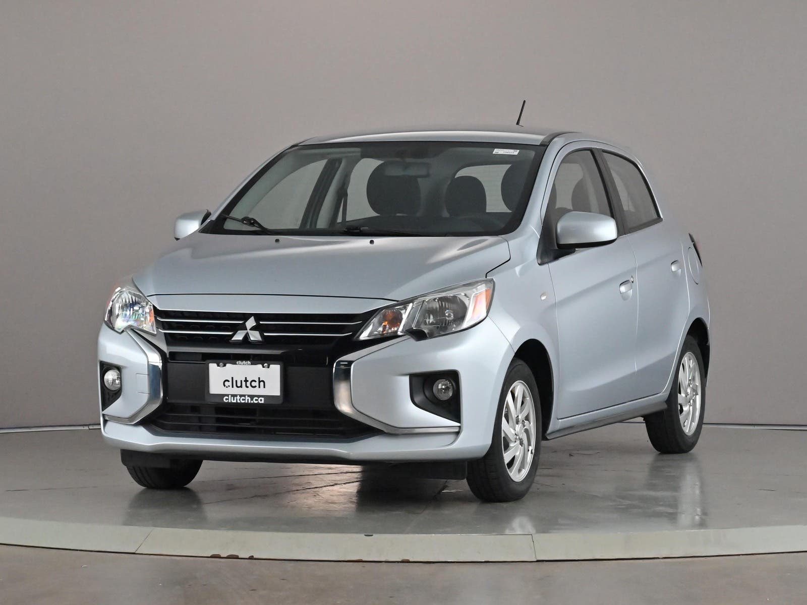 Silver 2024 Mitsubishi Mirage Hatchback Front-Wheel Drive Automatic