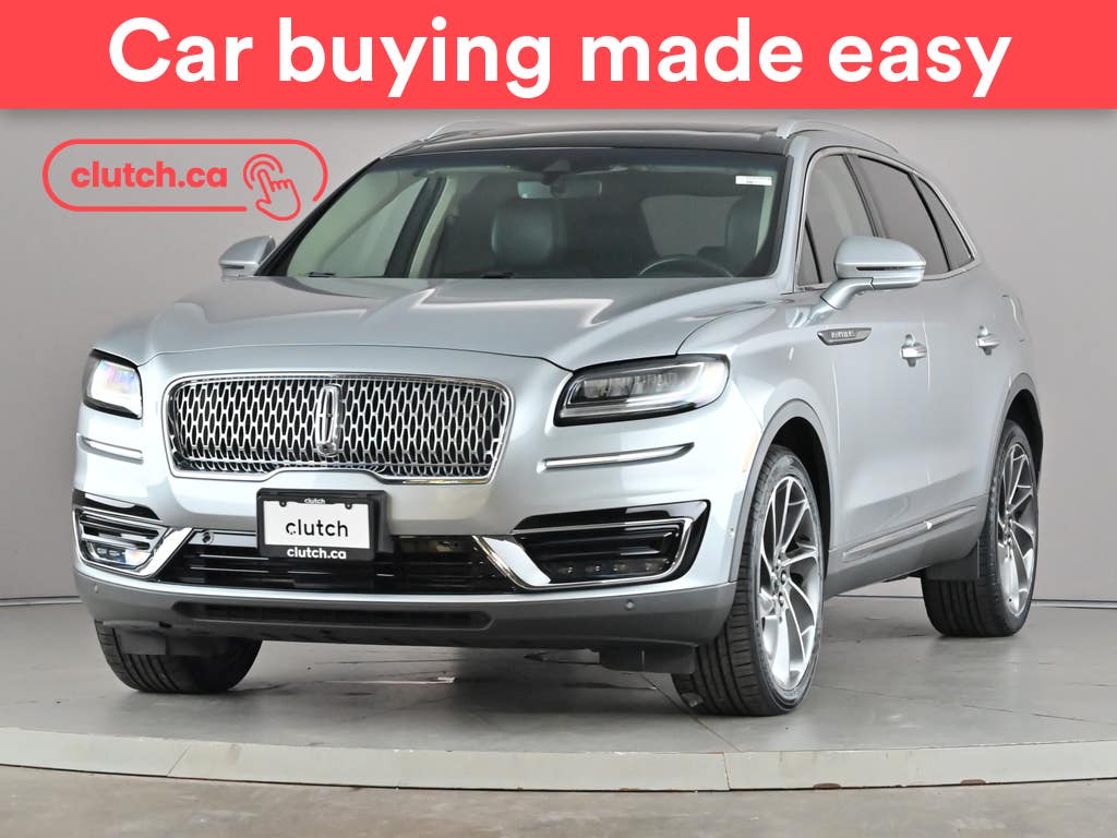 Silver 2020 Lincoln Nautilus SUV / Crossover All-Wheel Drive Automatic