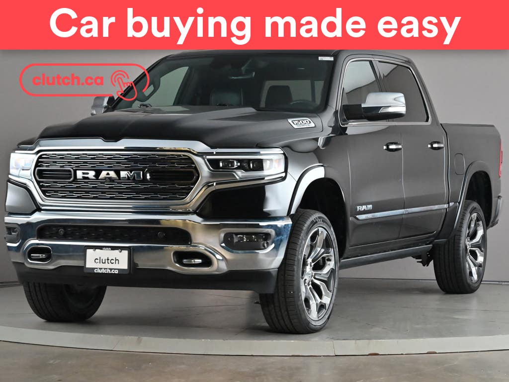 Black 2020 RAM 1500 Pickup Truck Four-Wheel Drive Automatic