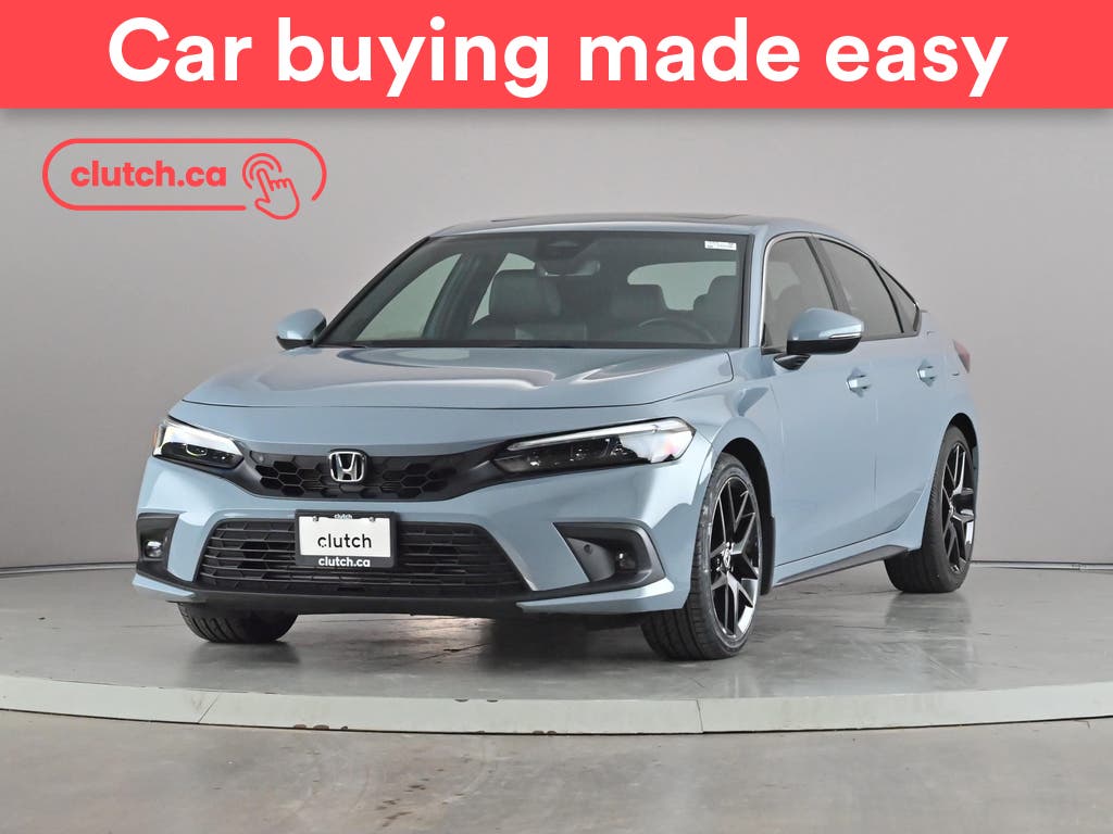 Gray 2022 Honda Civic Hatchback Hatchback Front-Wheel Drive Automatic