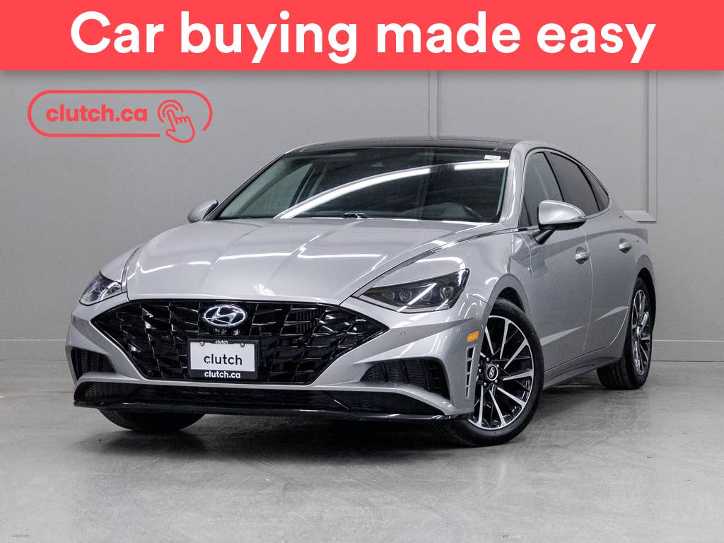 Silver 2021 Hyundai Sonata Sedan Automatic