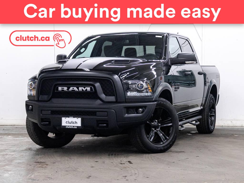 Black 2021 RAM 1500 Pickup Truck Four-Wheel Drive Automatic