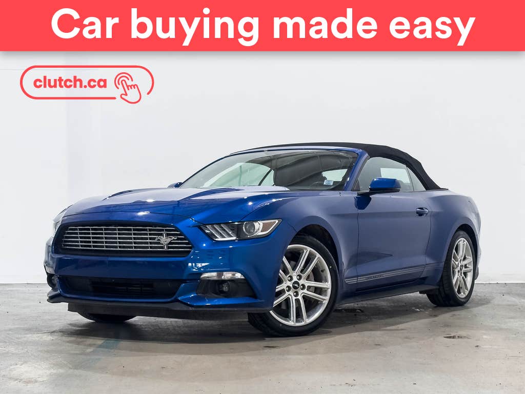 2017 Ford Mustang EcoBoost Premium Convertible RWD