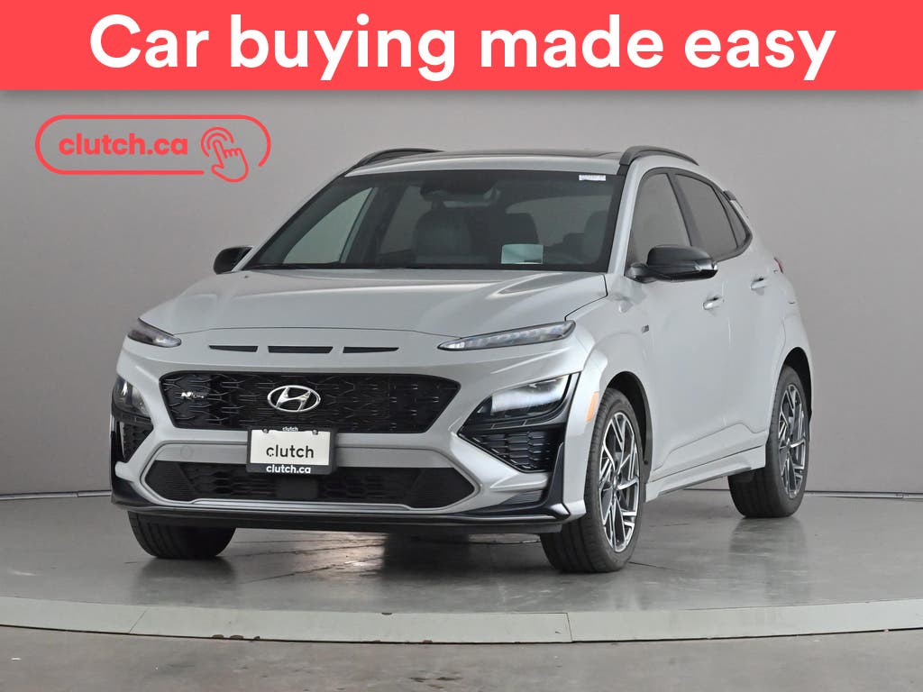 Gray 2023 Hyundai Kona SUV / Crossover Automatic