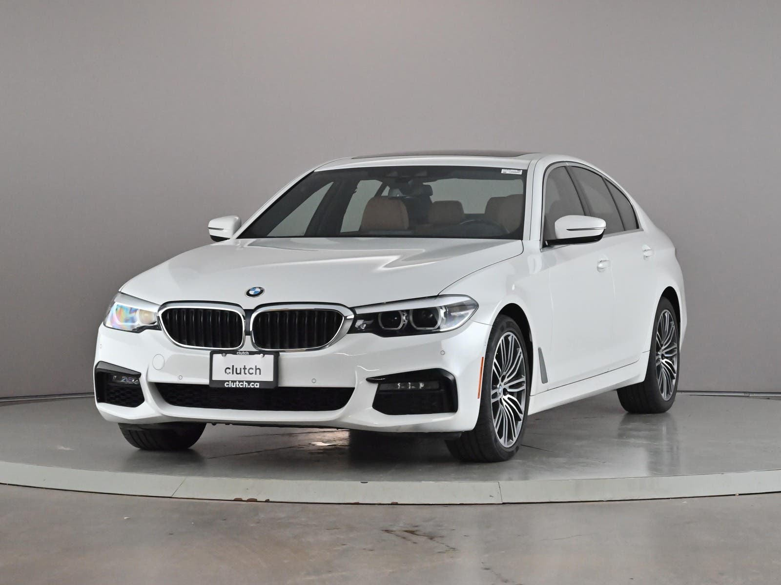 White 2020 BMW 5 Series Sedan All-Wheel Drive Automatic