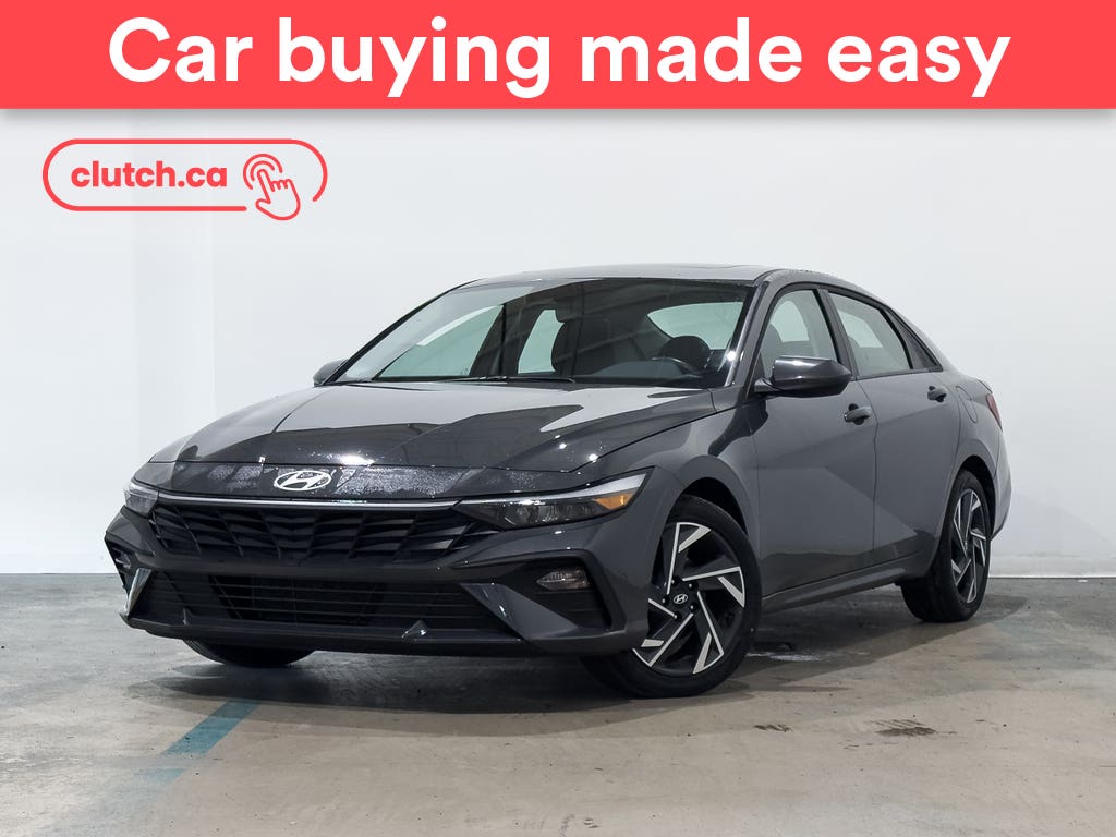 Gray 2025 Hyundai Elantra Sedan Automatic