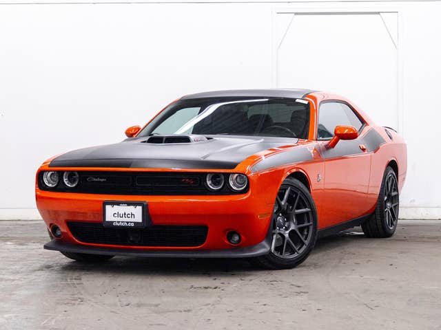 Orange 2017 Dodge Challenger