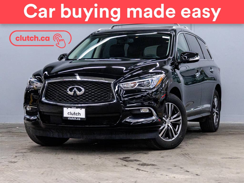 Black 2018 INFINITI QX60 SUV / Crossover All-Wheel Drive Automatic