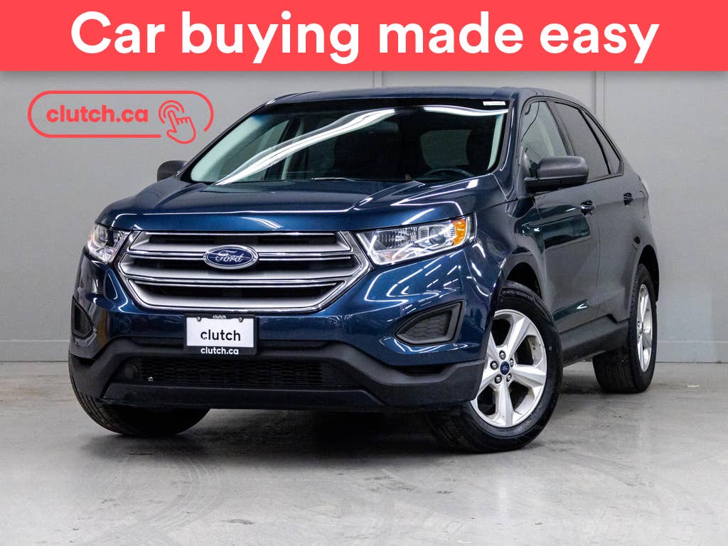 Blue 2017 Ford Edge SUV / Crossover Front-Wheel Drive Automatic