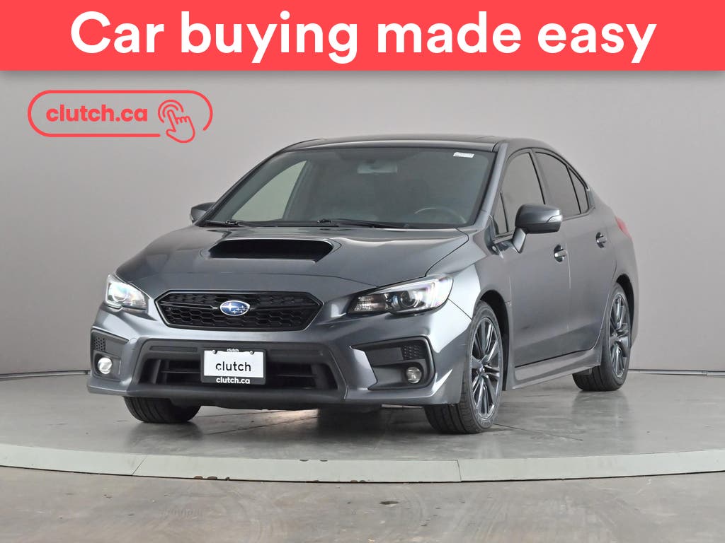 Gray 2020 Subaru WRX Sedan Manual