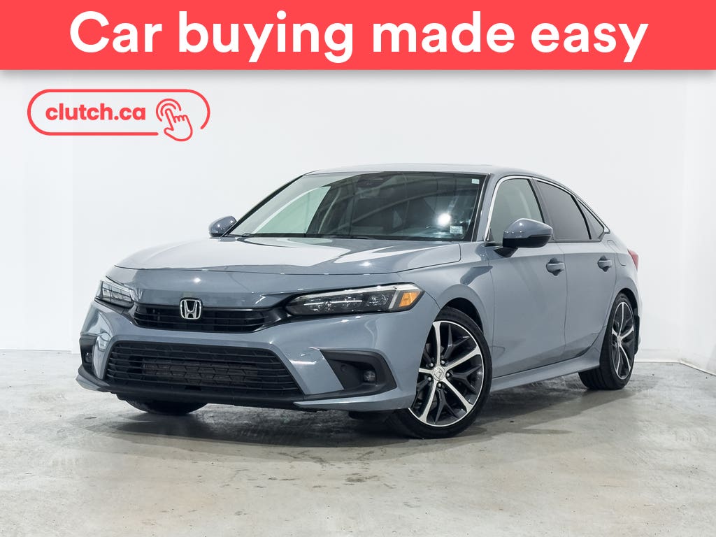 Gray 2023 Honda Civic Sedan Front-Wheel Drive Automatic