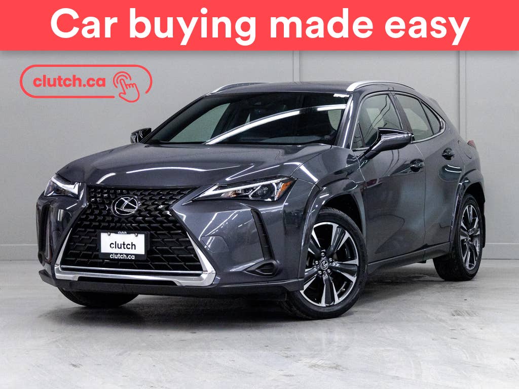 Gray 2023 Lexus UX Hybrid SUV / Crossover All-Wheel Drive Automatic