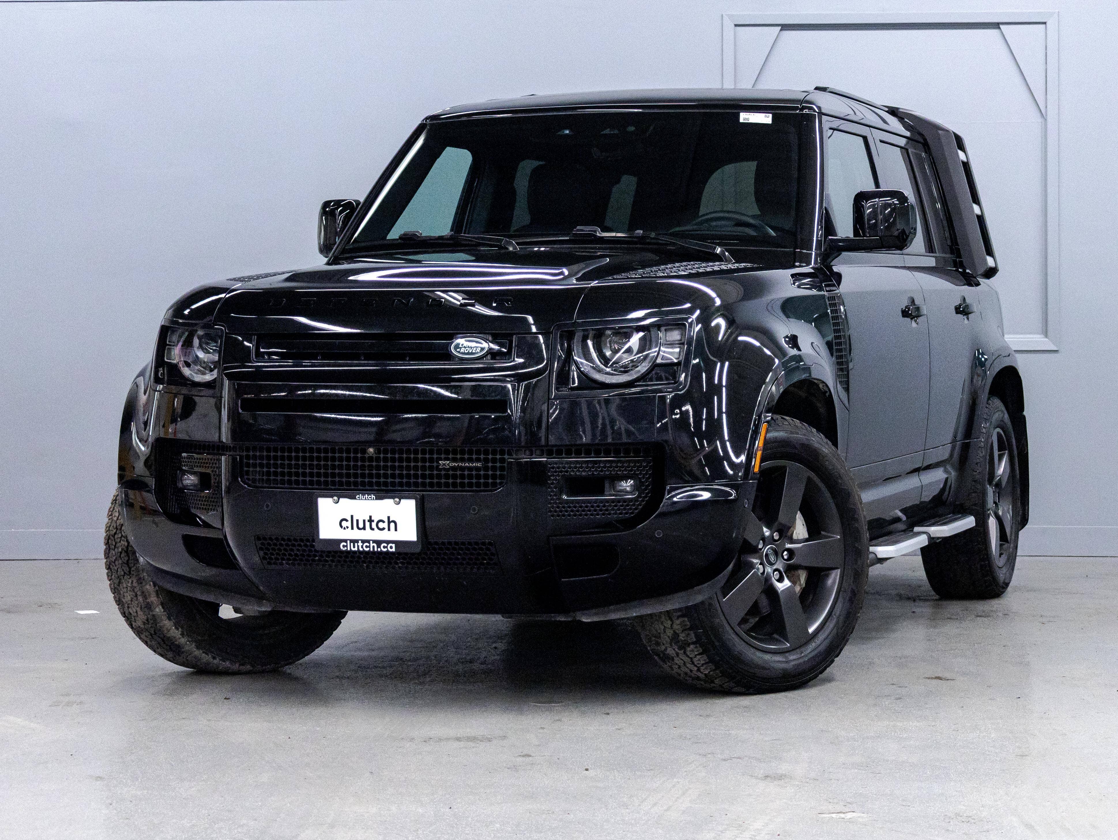 Black 2023 Land Rover Defender SUV / Crossover All-Wheel Drive Automatic