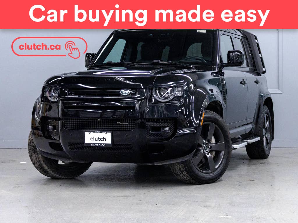 Black 2023 Land Rover Defender SUV / Crossover All-Wheel Drive Automatic