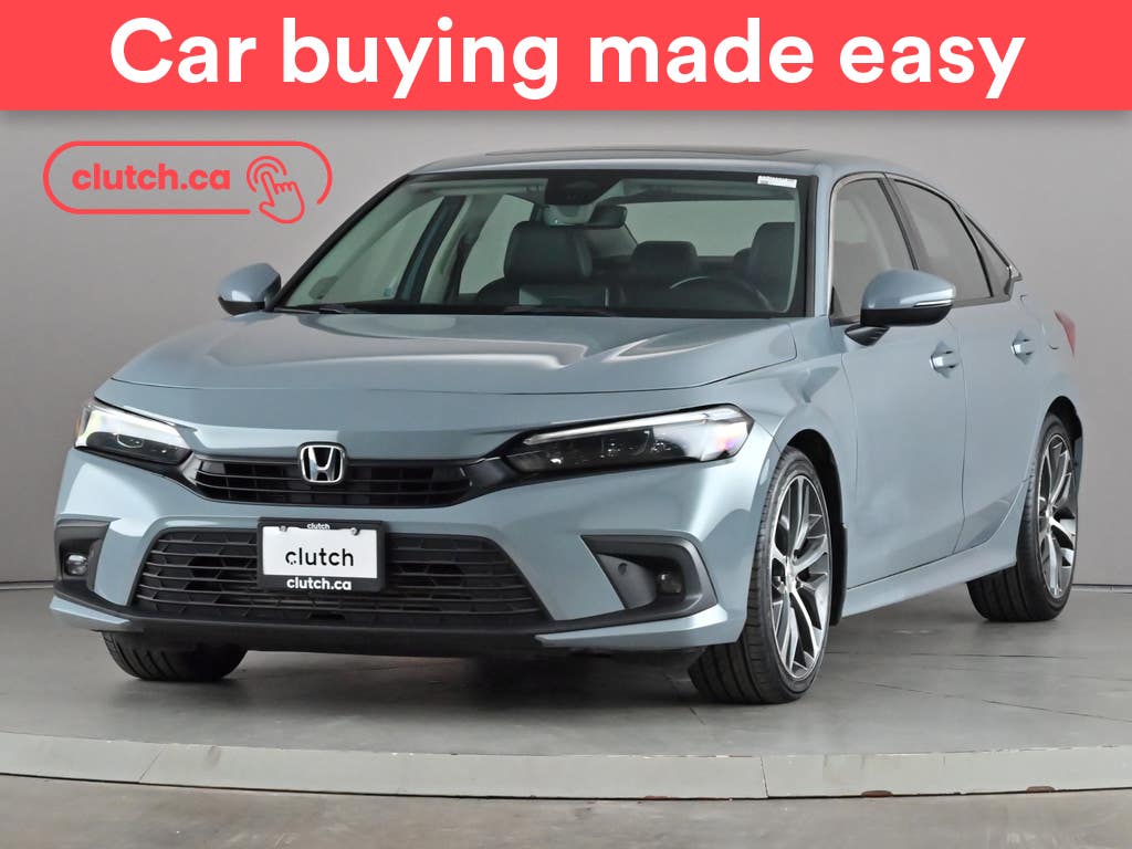 Gray 2023 Honda Civic Sedan Front-Wheel Drive Automatic