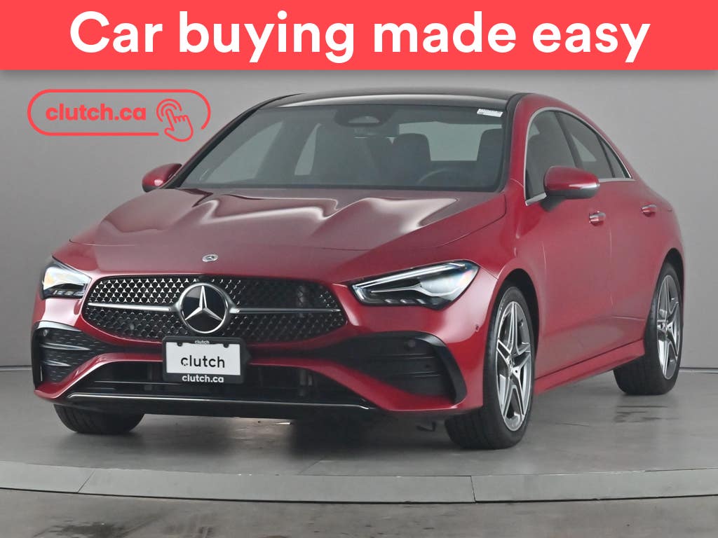 Red 2024 Mercedes-Benz CLA 250 4MATIC Coupe All-Wheel Drive Automatic