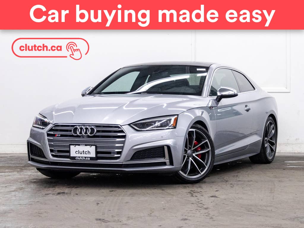 Silver 2019 Audi S5 Coupe Automatic