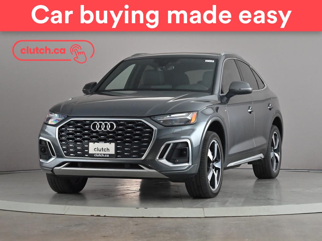 Gray 2024 Audi Q5 Sportback Sedan Automatic