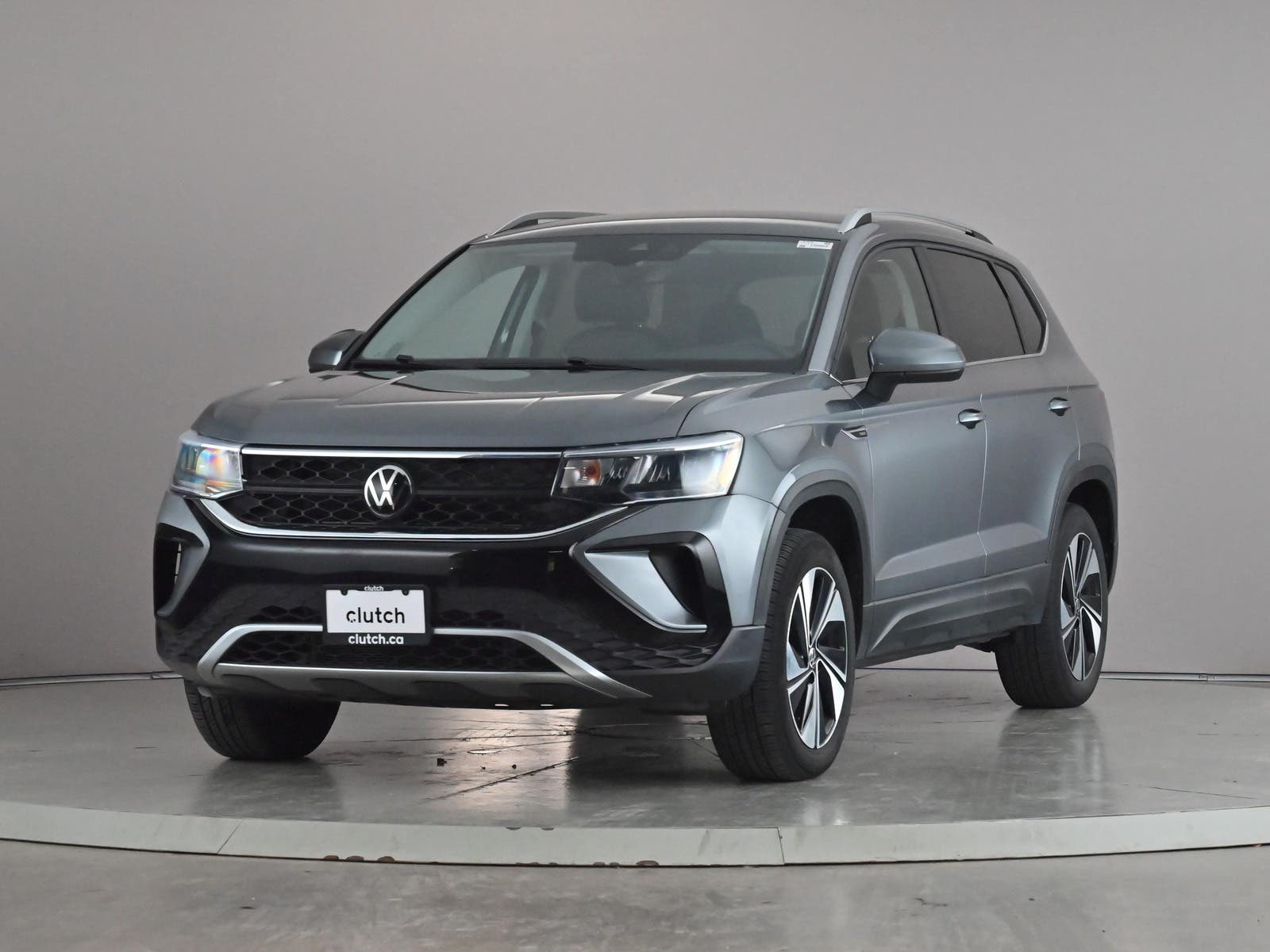 Gray 2024 Volkswagen Taos SUV / Crossover  Automatic