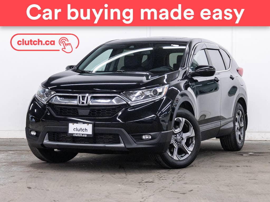 Black 2017 Honda CR-V EX-L AWD SUV / Crossover All-Wheel Drive Automatic