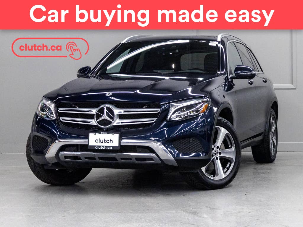 Blue 2018 Mercedes-Benz GLC SUV / Crossover All-Wheel Drive Automatic