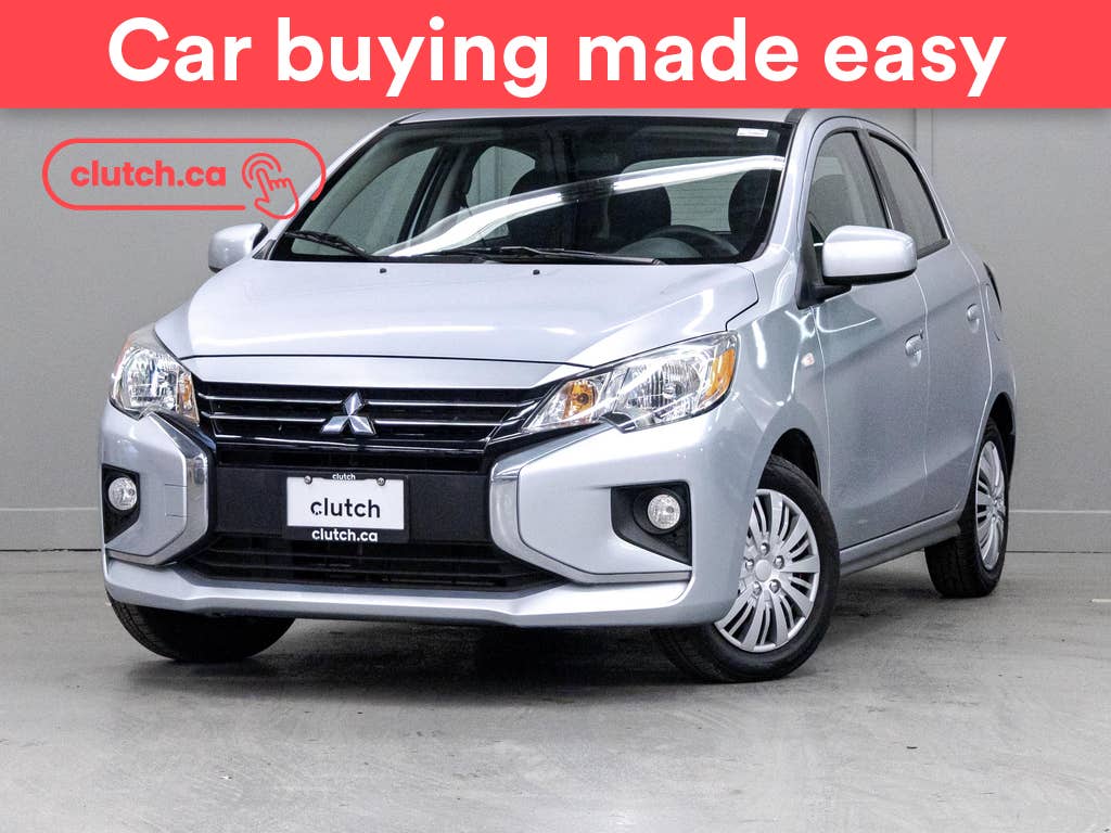 Silver 2023 Mitsubishi Mirage Hatchback Front-Wheel Drive Automatic