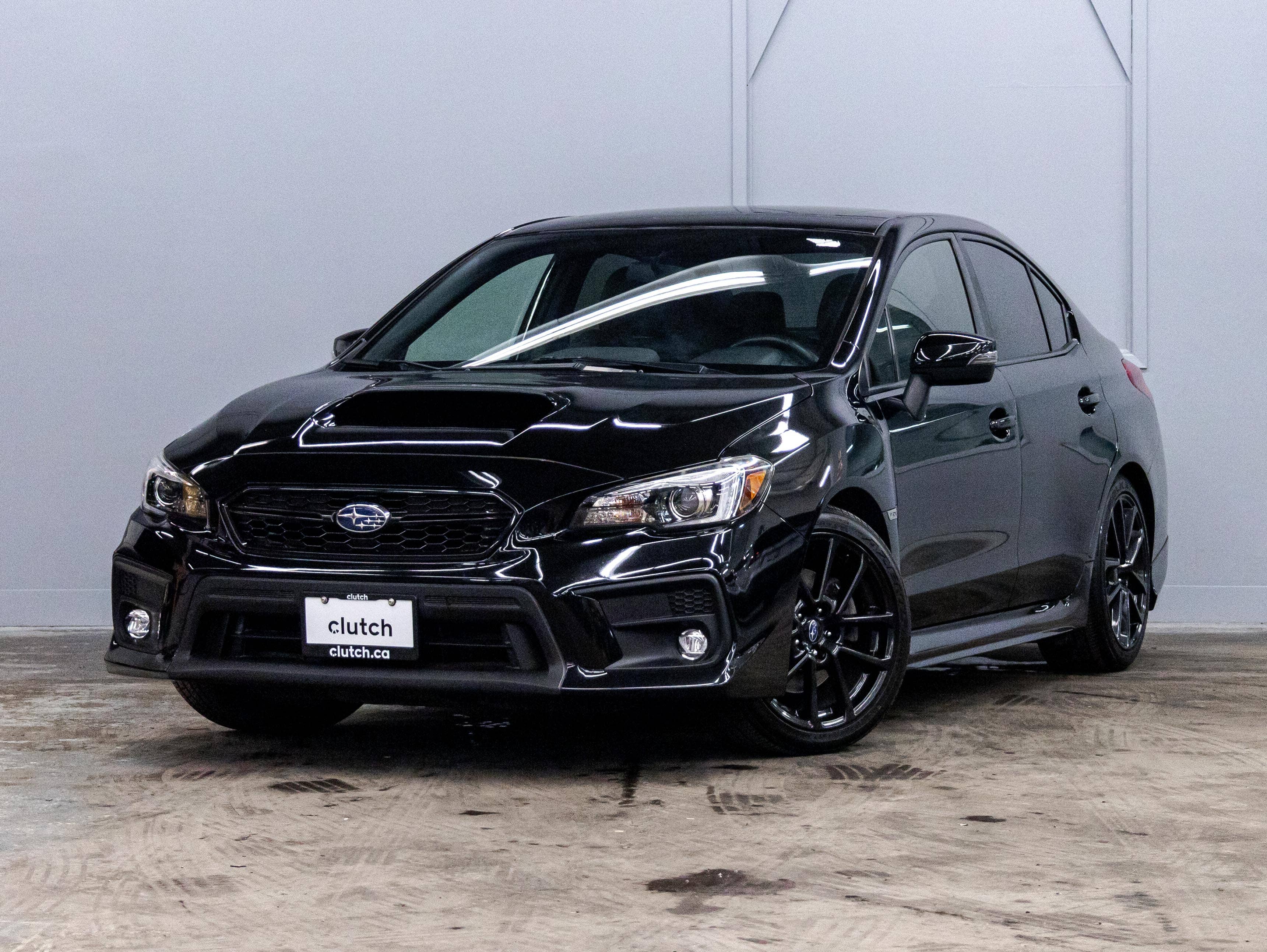 Black 2020 Subaru WRX Sedan  Manual