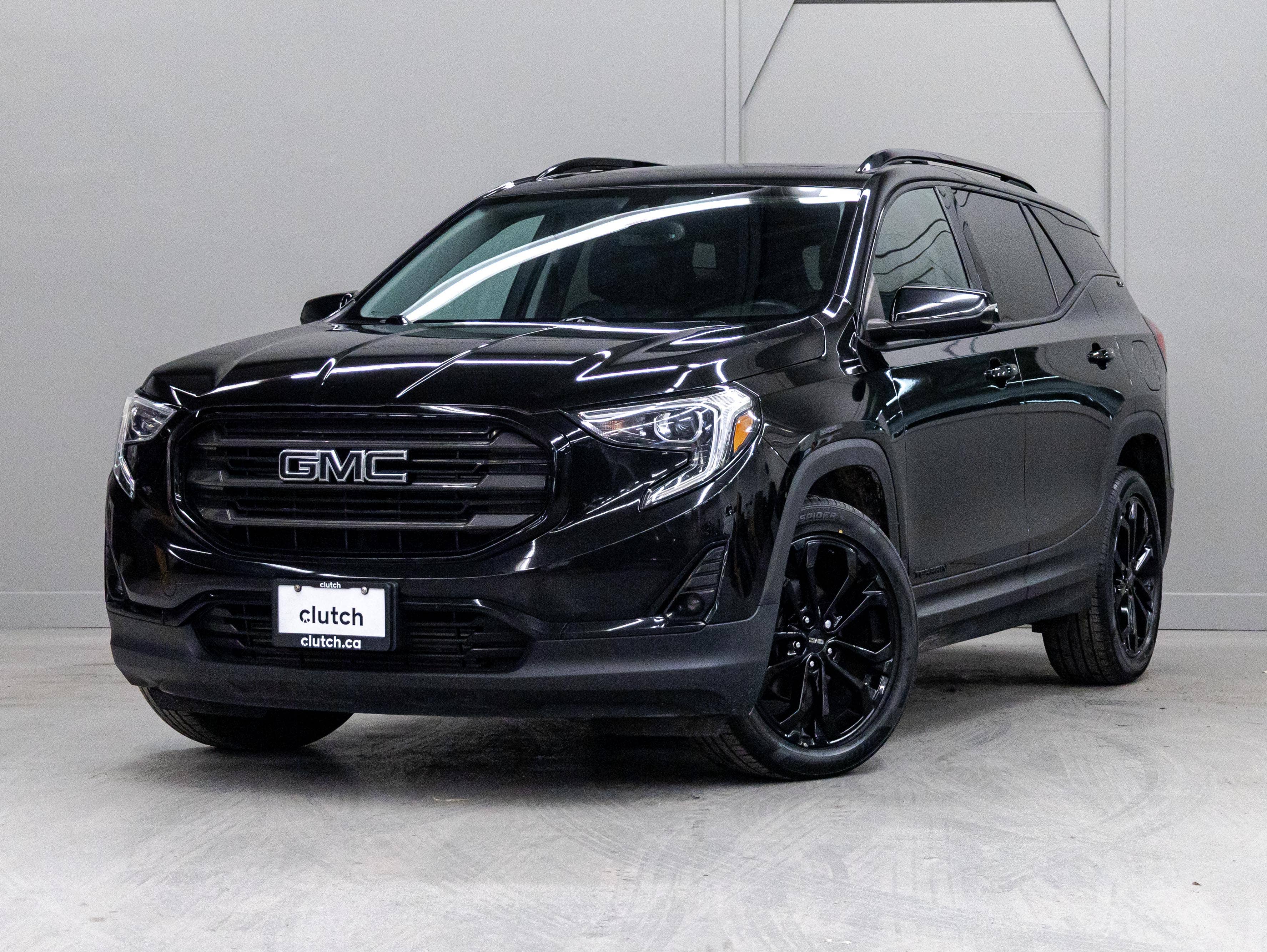 Black 2021 GMC Terrain SUV / Crossover Four-Wheel Drive Automatic