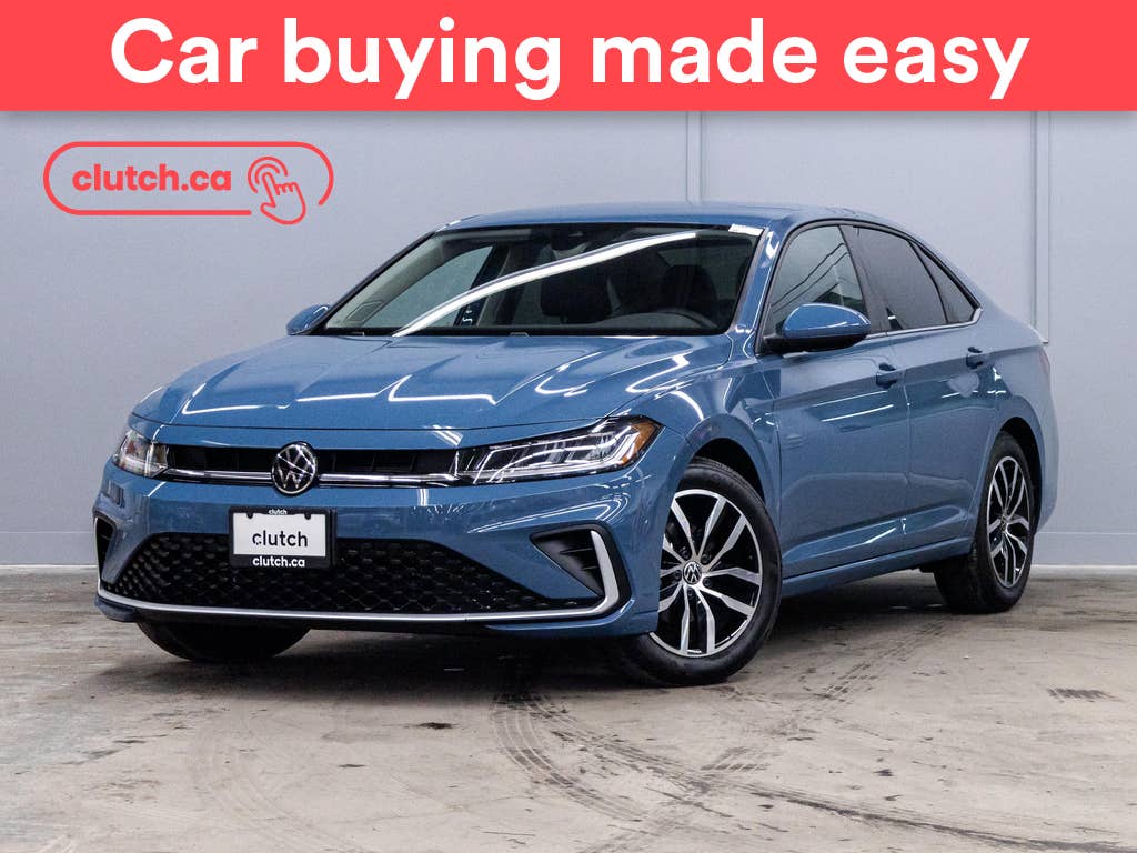 Blue 2025 Volkswagen Jetta Sedan Automatic
