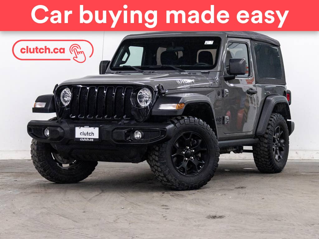 Gray 2022 Jeep Wrangler SUV / Crossover Four-Wheel Drive Manual