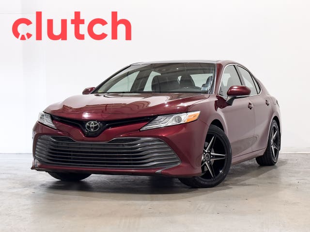 Red 2018 Toyota Camry Sedan Front-Wheel Drive Automatic