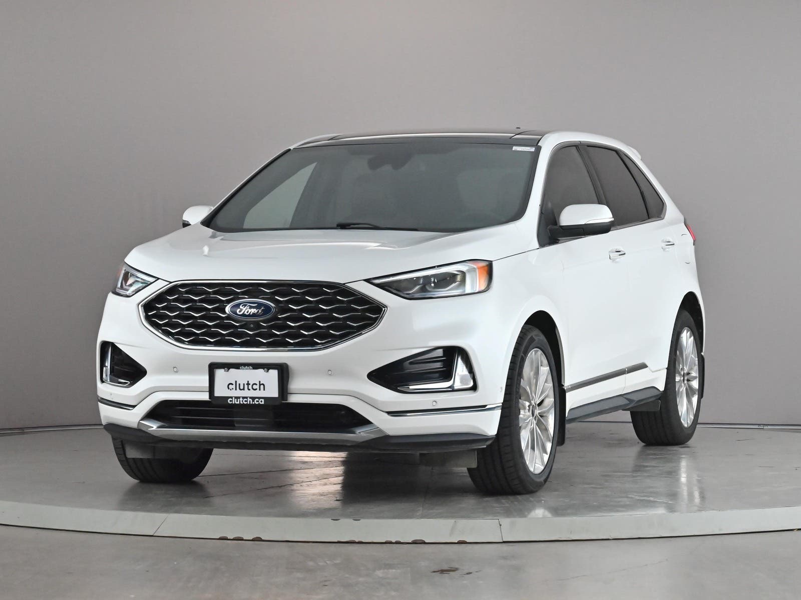 White 2020 Ford Edge SUV / Crossover All-Wheel Drive Automatic