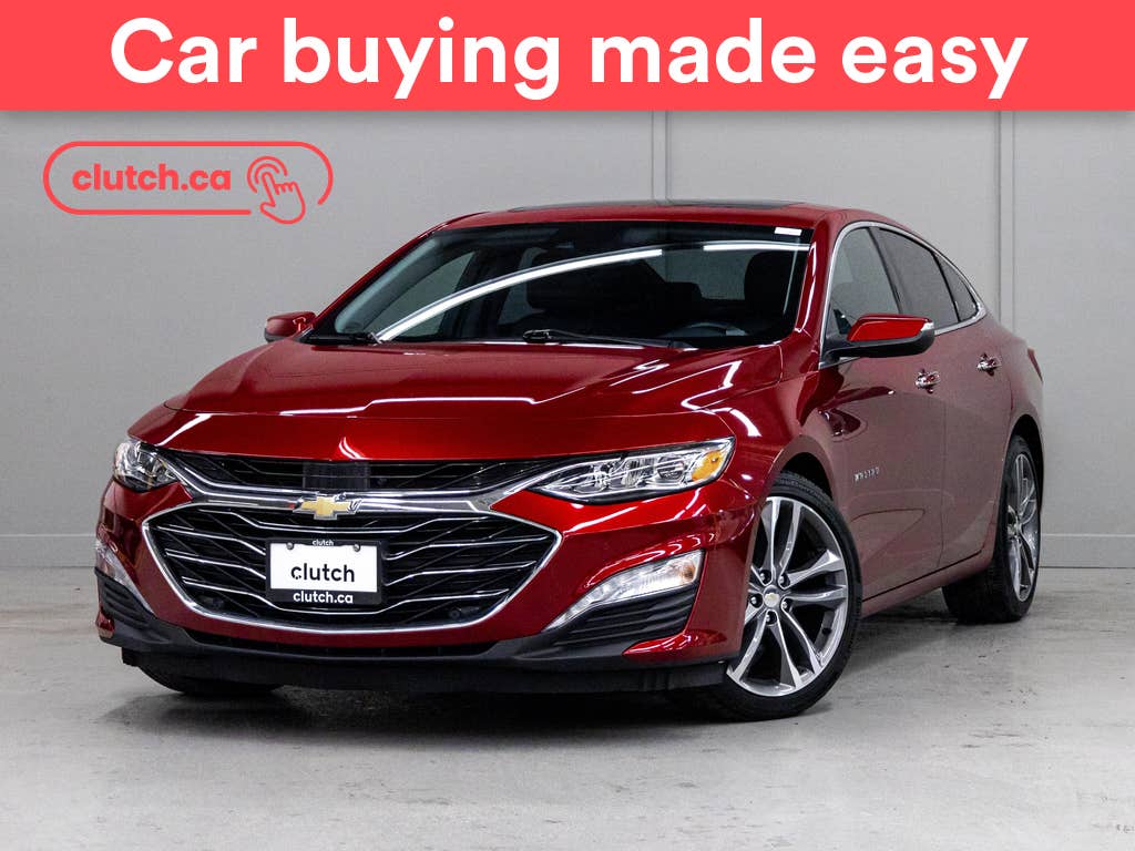 Red 2021 Chevrolet Malibu Sedan Front-Wheel Drive Automatic