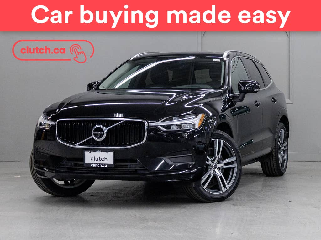 Black 2019 Volvo XC60 SUV / Crossover All-Wheel Drive Automatic