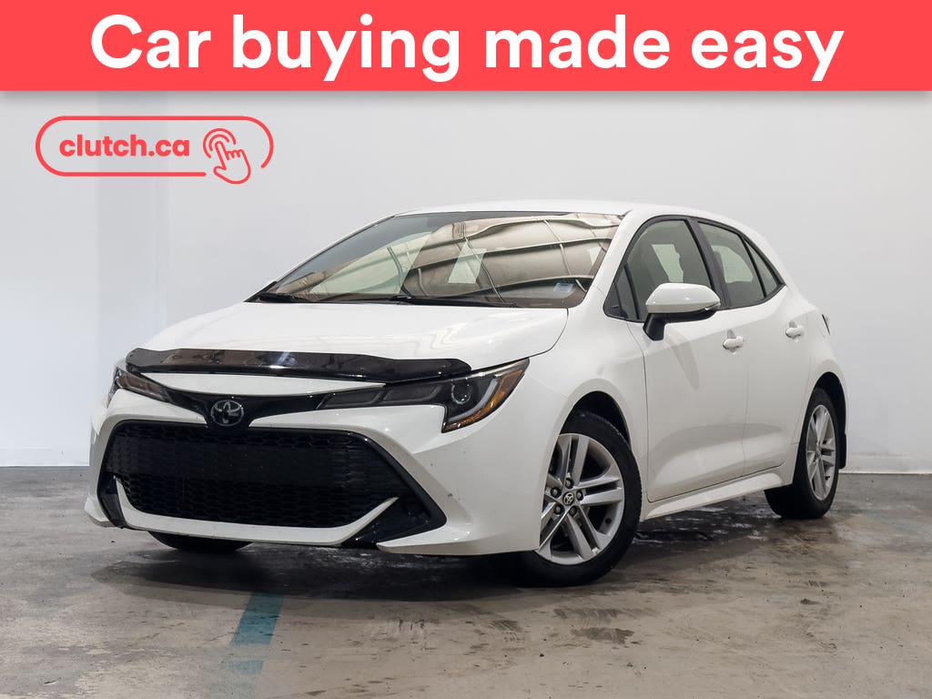 White 2021 Toyota Corolla Hatchback Hatchback Automatic