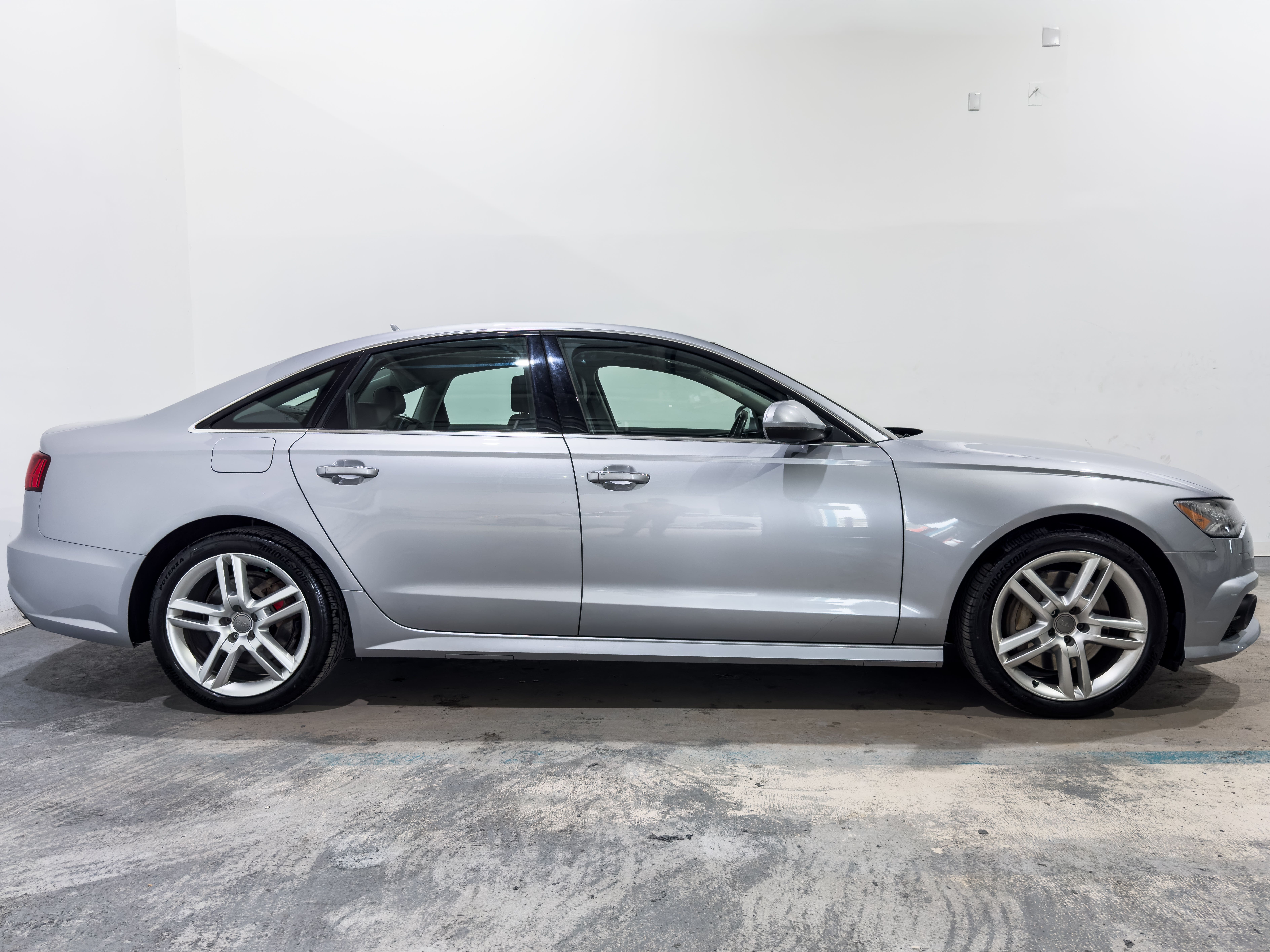 Silver 2017 Audi A6 Sedan  Automatic