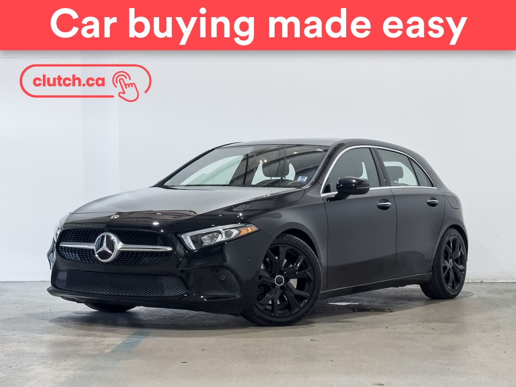 Black 2020 Mercedes-Benz A-Class Sedan Automatic